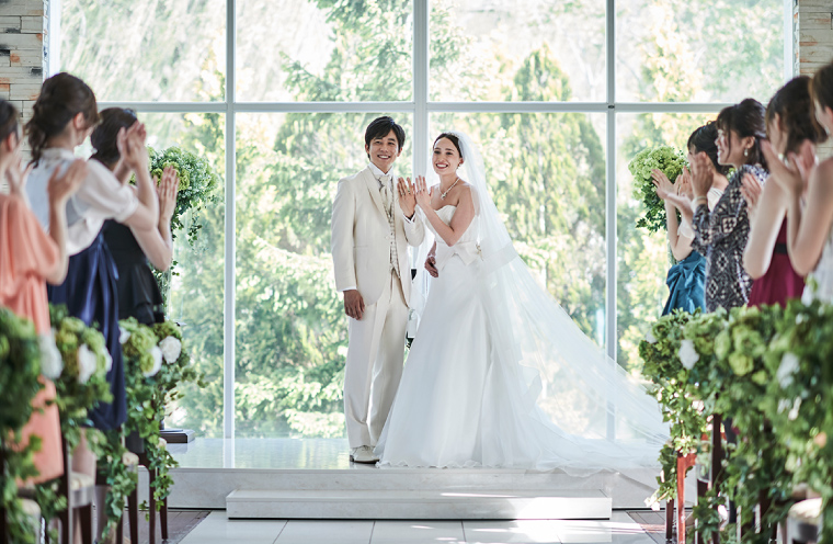 この世に同じものがない自由でおふたりらしい人前式